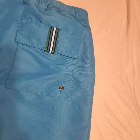 HUGO BOSS turquoise RAINBOWFISH swim trunks board shorts swimsuit size M - Picture 3 of 5